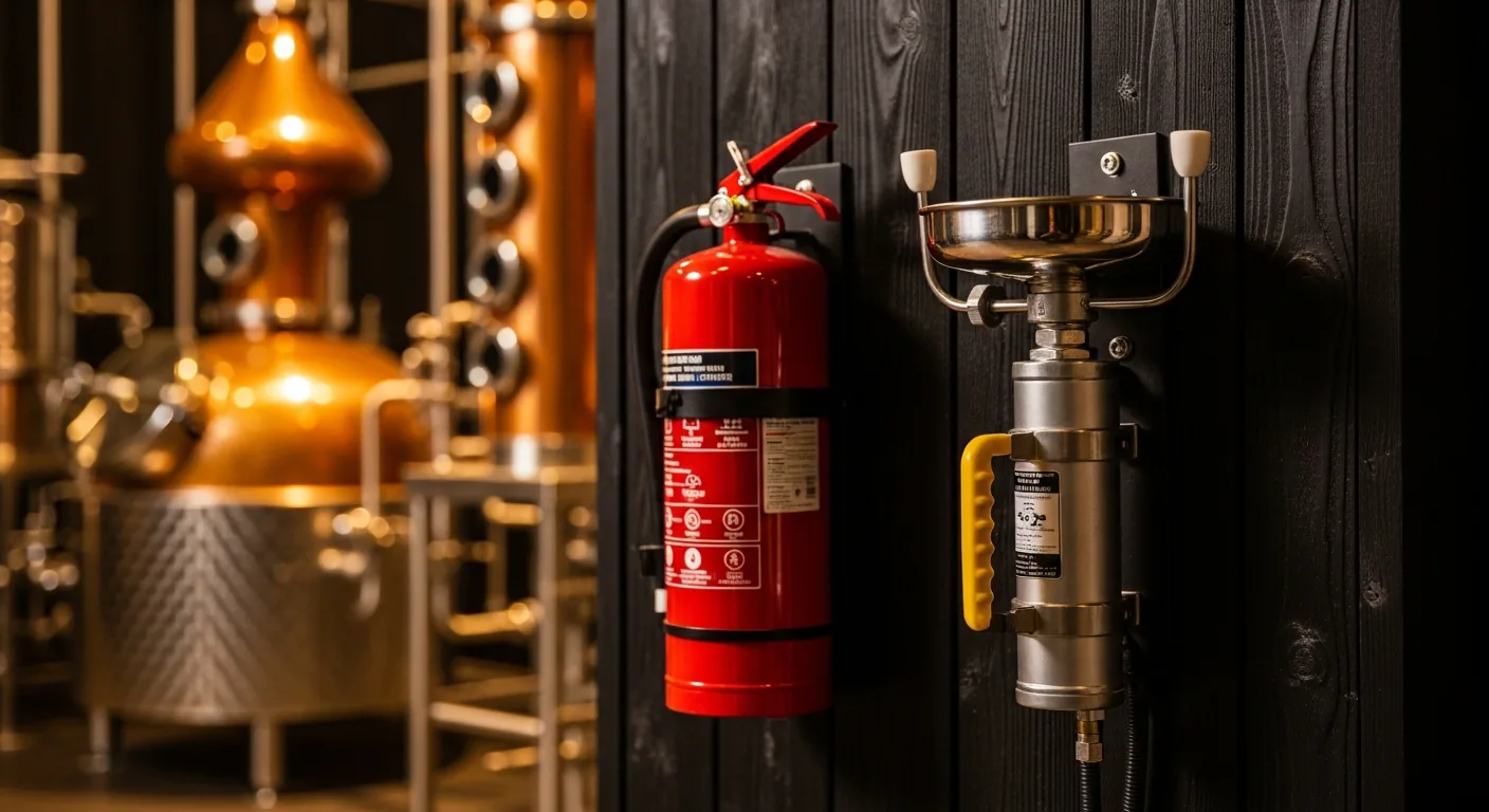 Distillery EHS compliance: OSHA, fire code, and hazmat in one system